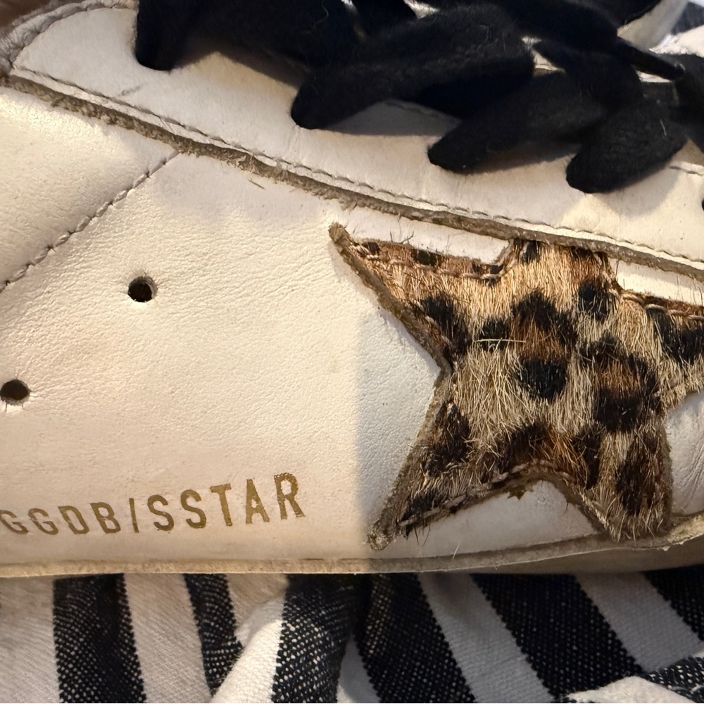 Golden goose leather calf hair - leopard - Picture 8 of 10